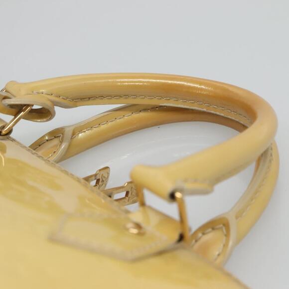 LOUIS VUITTON Monogram Vernis Alma PM Hand Bag Broncorail M91445 - Picture 8 of 16